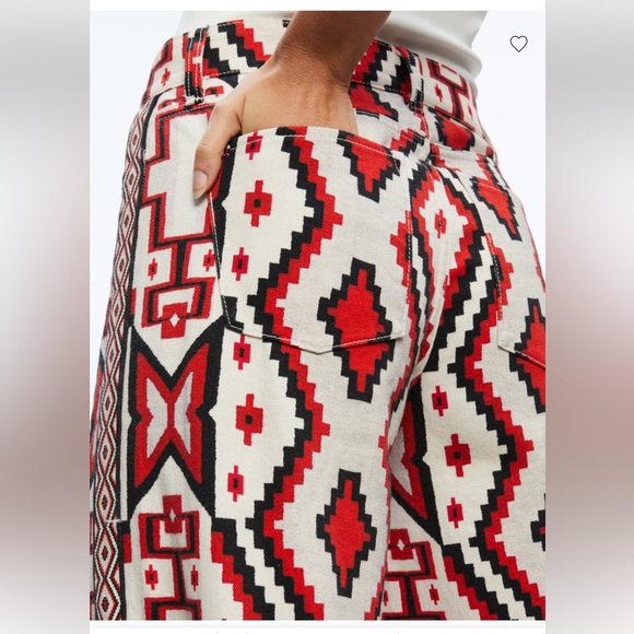 Alice + Olivia TRISH MID RISE BAGGY JEAN - Picture 11 of 11